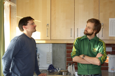 Peter og Frank. Foto: NoW